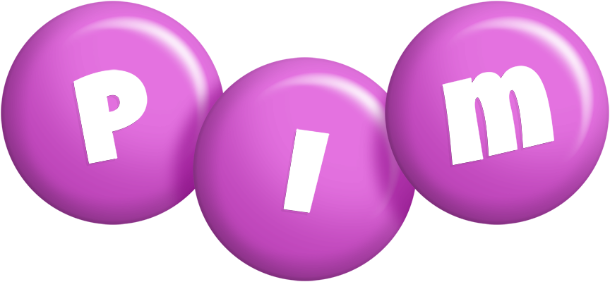 Pim candy-purple logo