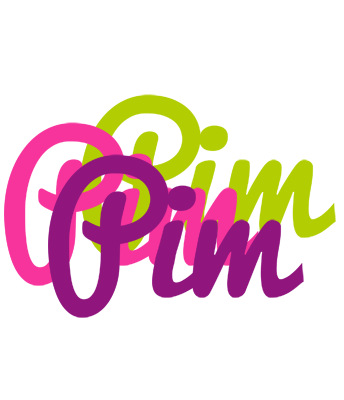 Pim flowers logo