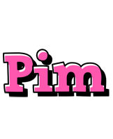 Pim girlish logo