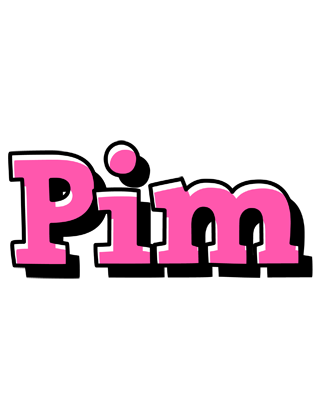 Pim girlish logo