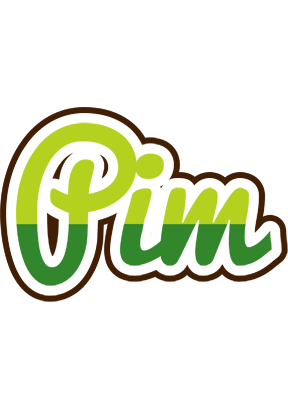 Pim golfing logo