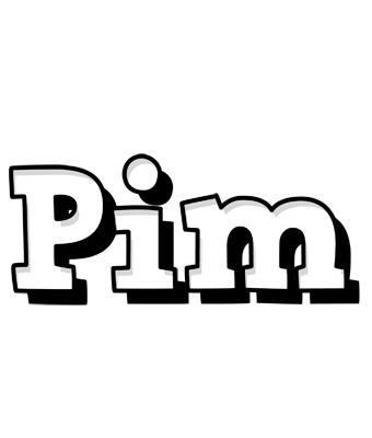 Pim snowing logo