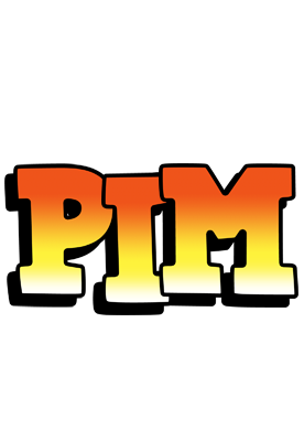 Pim sunset logo
