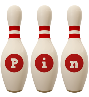 Pin bowling-pin logo