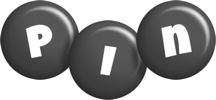 Pin candy-black logo