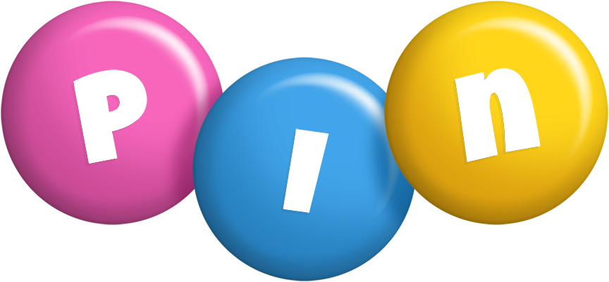 Pin candy logo