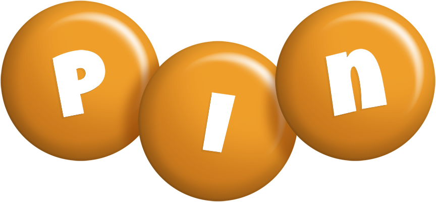 Pin candy-orange logo