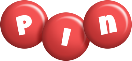 Pin candy-red logo