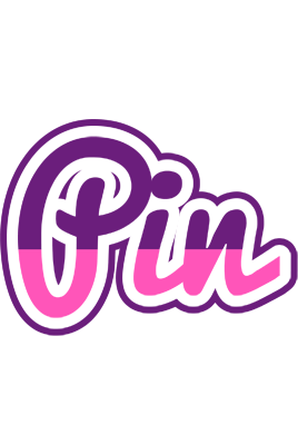 Pin cheerful logo