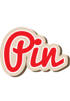 Pin chocolate logo