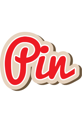 Pin chocolate logo