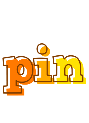 Pin desert logo
