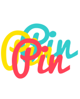 Pin disco logo