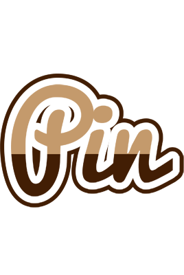 Pin exclusive logo