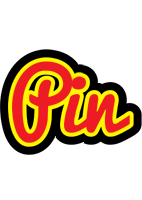 Pin fireman logo