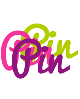 Pin flowers logo