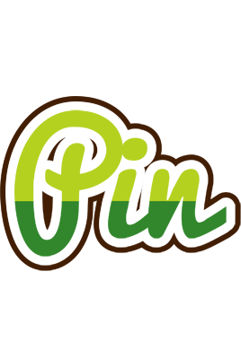 Pin golfing logo