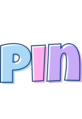 Pin pastel logo