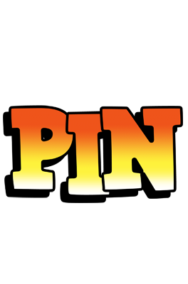 Pin sunset logo