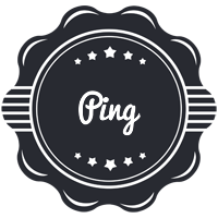 Ping badge logo