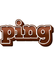 Ping brownie logo