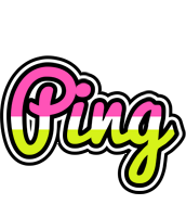 Ping candies logo