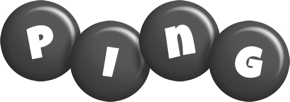 Ping candy-black logo