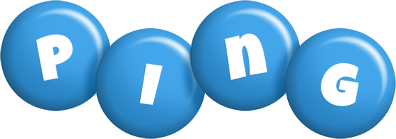 Ping candy-blue logo