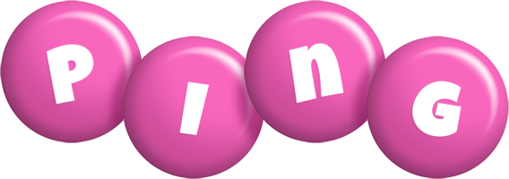 Ping candy-pink logo