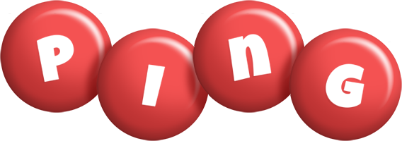 Ping candy-red logo