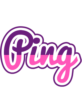Ping cheerful logo
