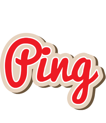 Ping chocolate logo