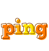 Ping desert logo