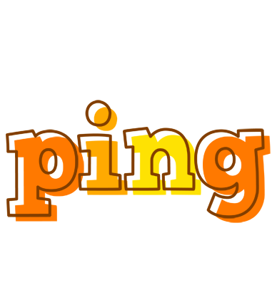 Ping desert logo
