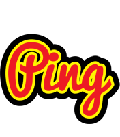 Ping fireman logo