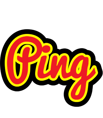 Ping fireman logo