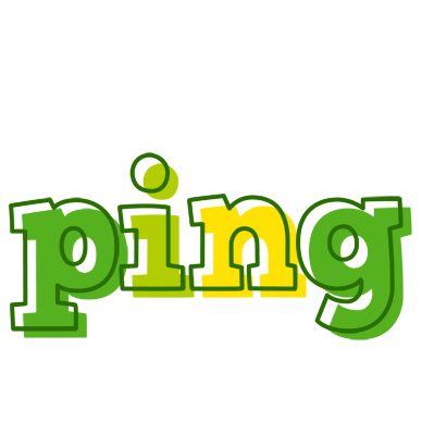 Ping juice logo