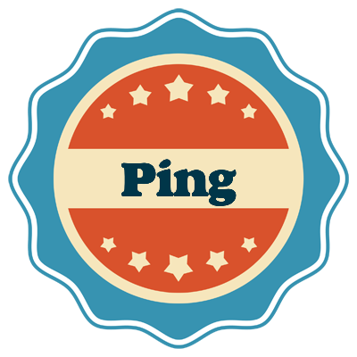 Ping labels logo