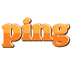 Ping orange logo