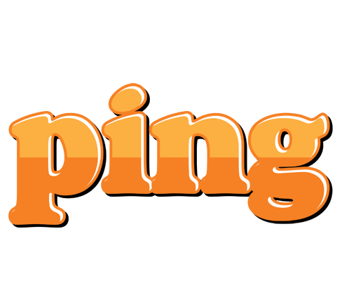 Ping orange logo