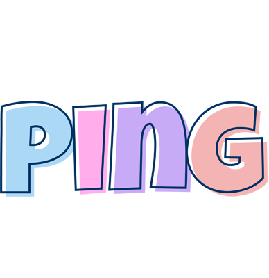 Ping pastel logo