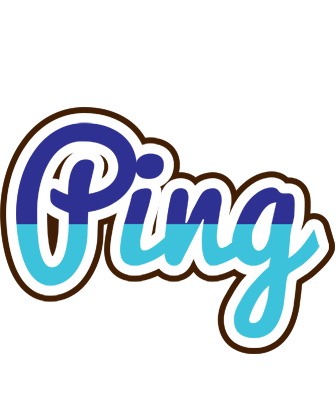 Ping raining logo