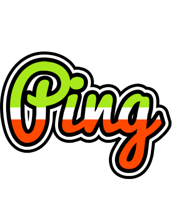 Ping superfun logo