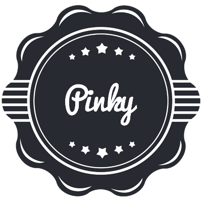 Pinky badge logo