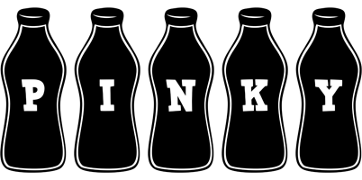Pinky bottle logo