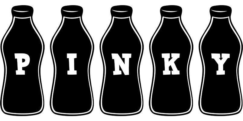 Pinky bottle logo