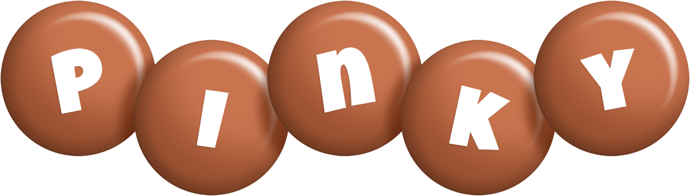 Pinky candy-brown logo