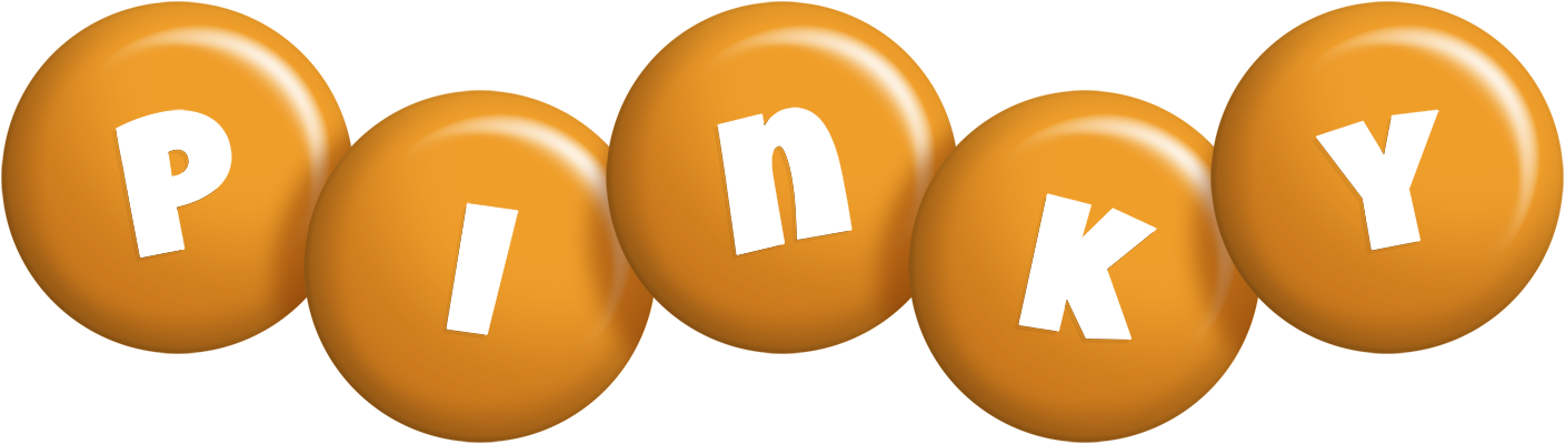 Pinky candy-orange logo