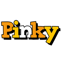 Pinky cartoon logo