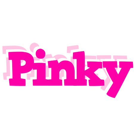 Pinky dancing logo
